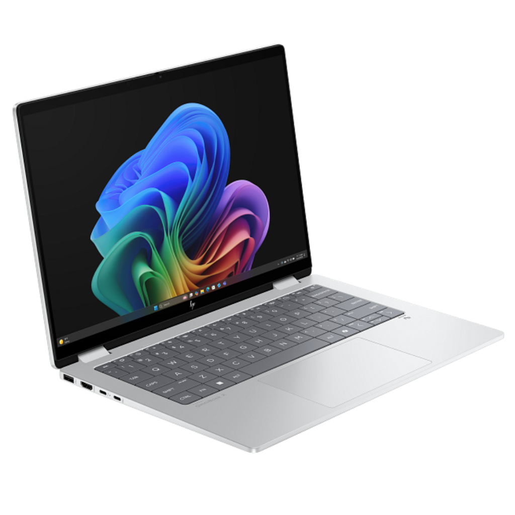HP OmniBook X Flip 2-in-1 Next Gen AI 14-fm0001nk, Intel Core Ultra 5, 35,6 cm (14”), 16 Go, 1 To, Windows 11 Home