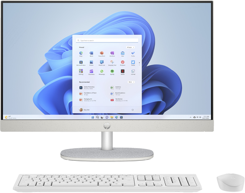 HP 24-cr0000nk, 61 cm (24”), Écran tactile, 512 Go, Windows 11 Home in S mode