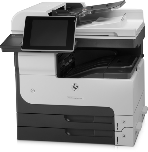 HP LaserJet Enterprise Imprimante multifonction MFP M725dn, Laser, Impression mono, 1200 x 1200 DPI, A3, Impression directe, Noir, Gris