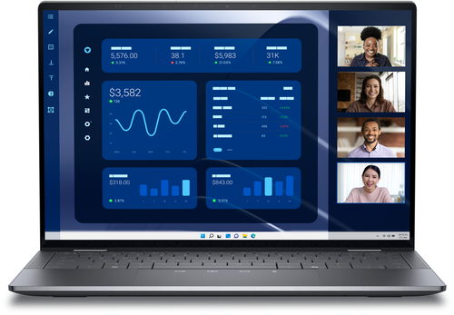 DELL Latitude 9450 2-in-1, Intel Core Ultra 7, 35,6 cm (14”), 16 Go, 512 Go, Windows 11 Pro