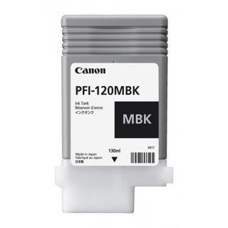 Canon PFI-120MBK, Noir mat, Encre à pigments, 130 ml, 1 pièce(s)