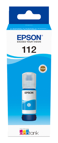 Epson EcoTank 112, Pigment cyan, Epson, L5160, L5150, 6000 pages, 70 ml, 1 pièce(s)