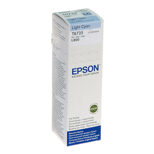 Epson T6735, Rendement standard, Cyan clair, Encre à pigments, 1 pièce(s)