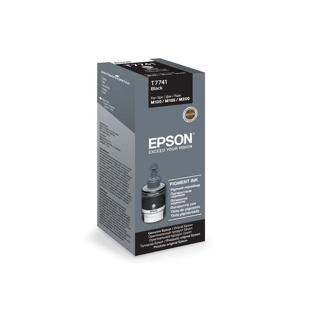 Epson T7741, Noir, Epson, WorkForce M200, M105, M100 EcoTank L655, L605, L1455, 140 ml