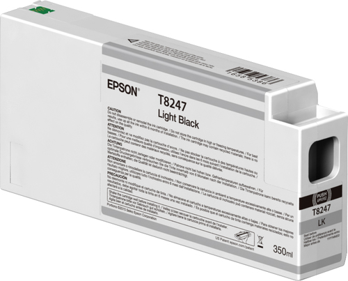 Epson T824700, Noir pâle, Encre à pigments, 350 ml, 1 pièce(s)