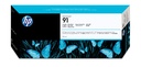 HP 91 775-ml Photo Black DesignJet Pigment Ink Cartridge, Rendement standard, Photo noire, Encre à pigments, Encre à pigments, 775 ml, 1 pièce(s)