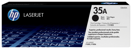 HP 35A toner LaserJet noir authentique, 1500 pages, Noir, 1 pièce(s)