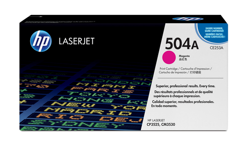 HP 504A toner LaserJet magenta authentique, 7000 pages, Magenta, 1 pièce(s)
