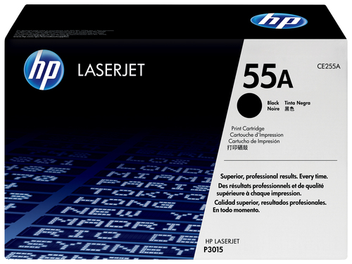 HP 55A toner LaserJet noir authentique, 6000 pages, Noir, 1 pièce(s)