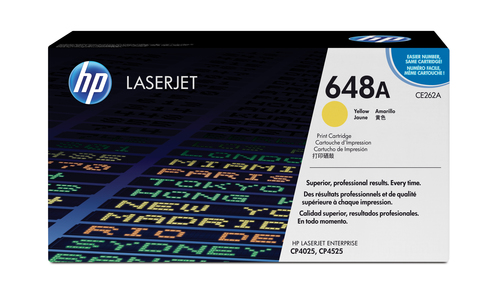 HP 648A toner LaserJet jaune authentique, 11000 pages, Jaune, 1 pièce(s)