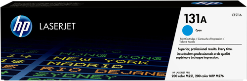 HP 131A toner LaserJet cyan authentique, 1800 pages, Cyan, 1 pièce(s)