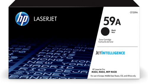 HP 59A Black Original LaserJet Toner Cartridge, 3000 pages, Noir, 1 pièce(s)