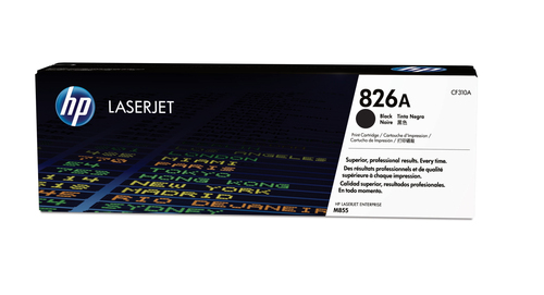 HP Cartouche de toner noir d'origine LaserJet 826A, 29000 pages, Noir, 1 pièce(s)
