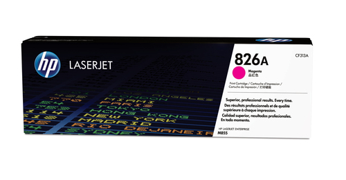 HP Cartouche de toner magenta d'origine LaserJet 826A, 31500 pages, Magenta, 1 pièce(s)