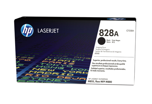 HP Tambour d'imagerie 828A LaserJet noir, Noir, 1 pièce(s)