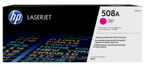 HP 508A toner LaserJet Magenta authentique, 5000 pages, Magenta, 1 pièce(s)