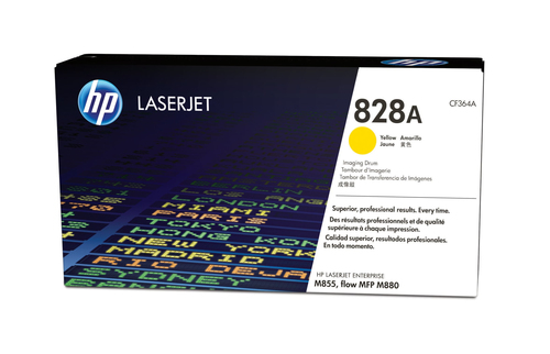 HP Tambour d'imagerie 828A LaserJet jaune, 30000 pages, Jaune, 1 pièce(s)