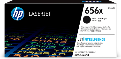 HP 656X Toner noir LaserJet authentique grande capacité, 27000 pages, Noir, 1 pièce(s)