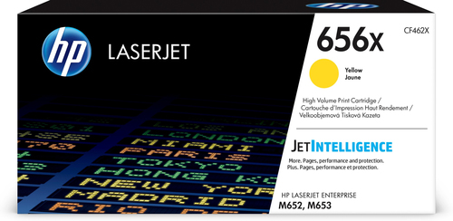 HP 656X Toner jaune LaserJet authentique grande capacité, 22000 pages, Jaune, 1 pièce(s)