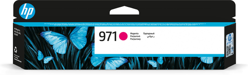 HP 971 Magenta Original Ink Cartridge, Rendement standard, Magenta, Encre à pigments, 31,5 ml, 1 pièce(s), 2500 pages
