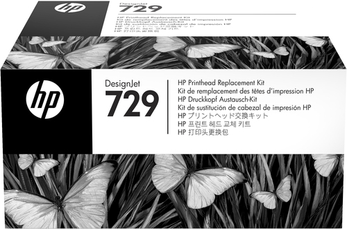 HP 729, Noir mat, Cyan, Magenta, Jaune, 5 pièce(s)