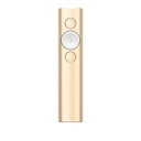 Logitech Spotlight, Bluetooth/RF, USB, 30 m, Or