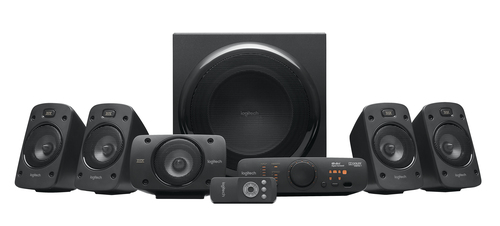 Logitech Z906, 5.1 canaux, 500 W, Universel, Noir, 1000 W, IR