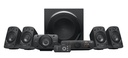 Logitech Z906, 5.1 canaux, 500 W, Universel, Noir, 1000 W, IR