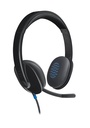 Logitech H540, Avec fil, Bureau/Centre d'appels, 20 - 20000 Hz, 120 g, Casque, Noir