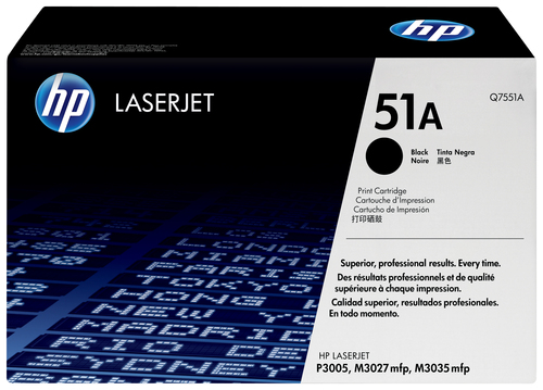 HP 51A toner LaserJet noir authentique, 6500 pages, Noir, 1 pièce(s)