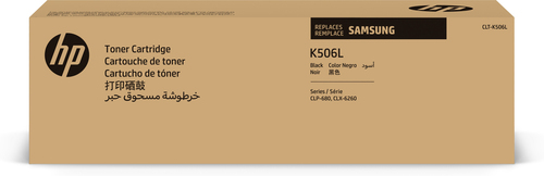 Samsung CLT-K506L High-Yield Black Original Toner Cartridge, 6000 pages, Noir, 1 pièce(s)