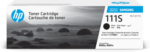 Samsung MLT-D111S Black Original Toner Cartridge, 1000 pages, Noir, 1 pièce(s)