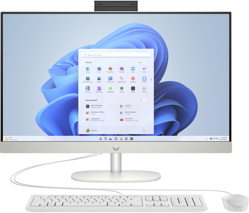 HP 27-cr0034nf, AMD Ryzen™ 5, 7520U, 8 Go, 512 Go, Windows 11 Home