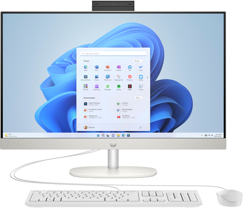 HP 27-cr0008nf PC, Intel® Core™ i5, i5-1335U, 16 Go, DDR4-SDRAM, 512 Go, Windows 11 Home