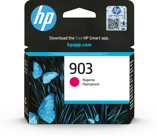 HP 903 Magenta Original Ink Cartridge, Rendement standard, Magenta, Encre à pigments, 4 ml, 1 pièce(s), 315 pages