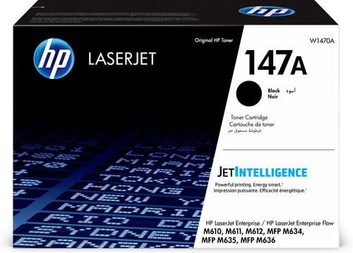HP LaserJet Cartouche de toner noir 147A authentique, 10500 pages, Noir, 1 pièce(s)