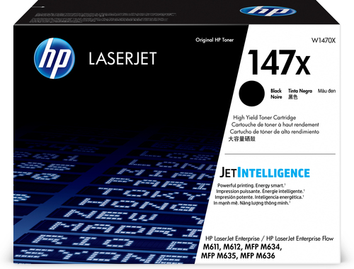 HP LaserJet Toner noir grande capacité authentique 147X, 25200 pages, Noir, 1 pièce(s)