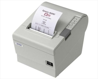 Epson TM-T88V, Thermique, Imprimantes POS, 180 x 180 DPI, 300 mm/sec, 0,99 x 2,4 mm, 20 caractères par pouce