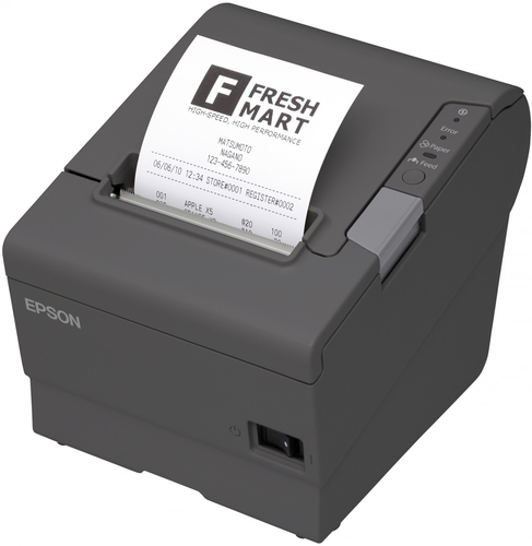 Epson TM-T88V, Thermique, Imprimantes POS, 180 x 180 DPI, 300 mm/sec, 55 - 80 µm, 80, 56, 22 mm