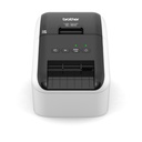 Brother QL-800, DK, Thermique directe, 300 x 600 DPI, 148 mm/sec, Avec fil, Noir, Gris