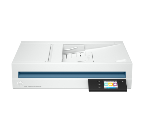 HP ScanJet Enterprise Flow N6600 fnw1, 216 x 356 mm, 1200 x 1200 DPI, Scanner à plat et chargeur automatique, Blanc, 7,11 cm (2.8”), CIS