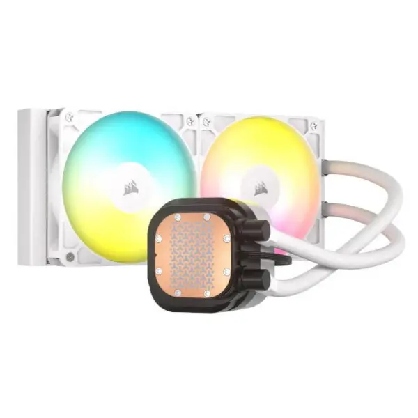Corsair Liquide NAUTILUS 240 ARGB Blanc
