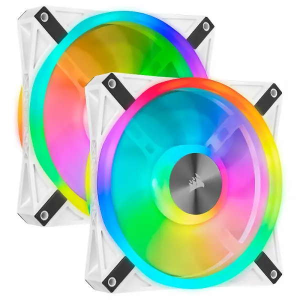 Corsair QL140 RGB Blanc