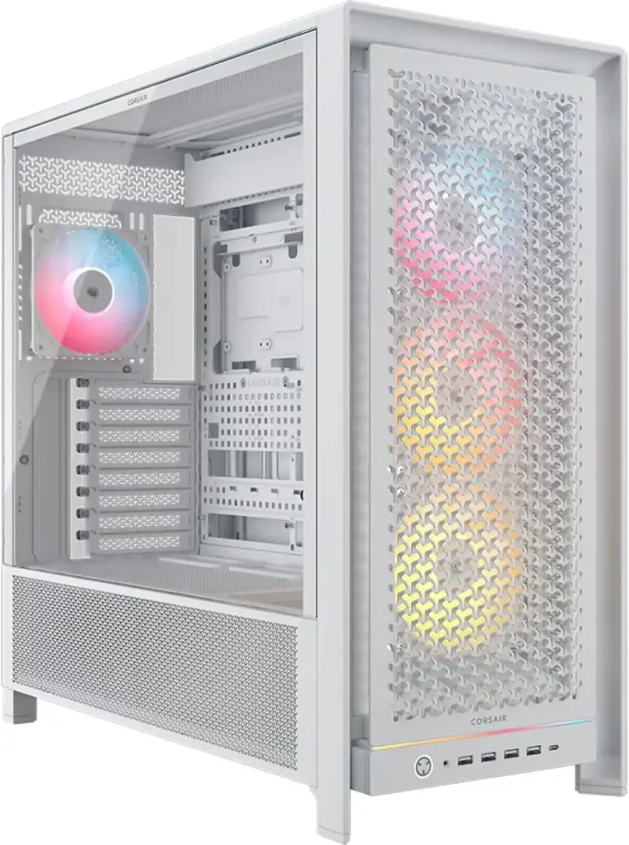 Corsair 5000D RS ARGB (4xRS140 ARGB) Blanc