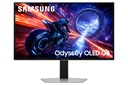 Samsung G60SF, 68,6 cm (27”), Quad HD, OLED, 0,03 ms, Argent