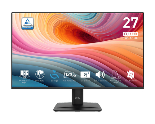 MSI Pro MP275 E2, 68,6 cm (27”), Full HD, LED, 4 ms, Noir
