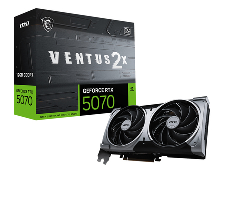 MSI GeForce RTX 5070, 12 Go, GDDR7