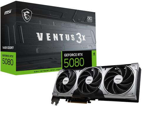MSI GeForce RTX 5080, 16 Go, GDDR7