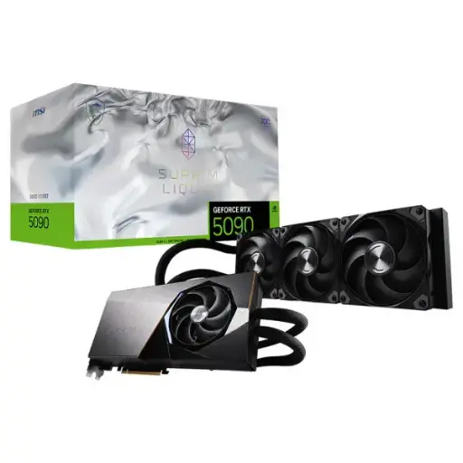 [G5090-32S] MSI GeForce RTX 5090 32G SUPRIM LIQUID SOC