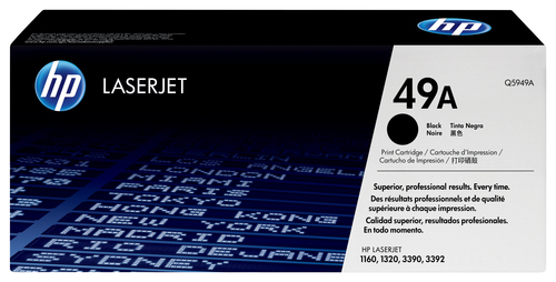 [Q5949A] HP 49A toner LaserJet noir authentique, 2500 pages, Noir, 1 pièce(s)